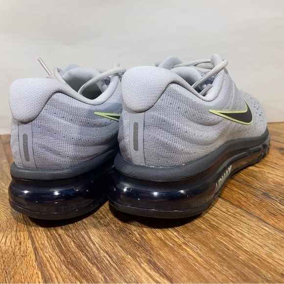 Nike Air Max 2017 Wolf Grey/Black/Pure Platinum 849559-012 Men's Size‎ 10 New - Picture 5 of 8